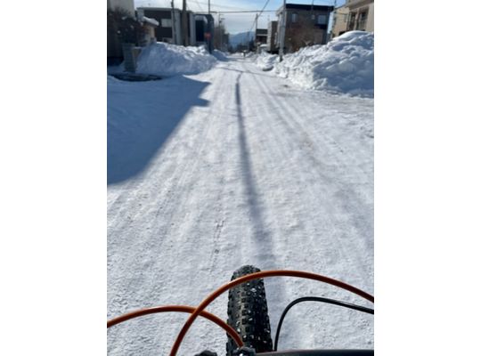 冬サイクリング
