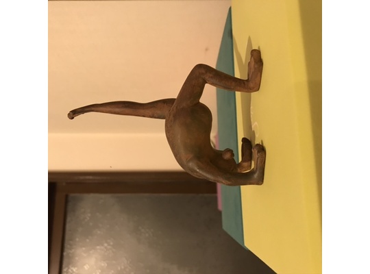 札幌のヨガスタジオミガク　カエルの置物