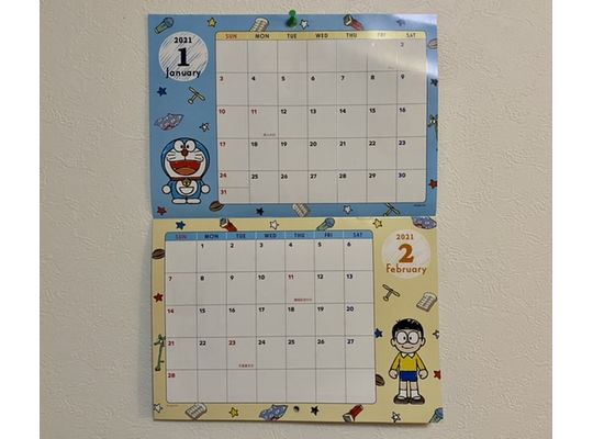 ドラえもんカレンダー